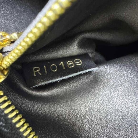 Louis Vuitton  Rose Des Vents MM Calfskin Leather Satchel Bag Black - Picture 10 of 10